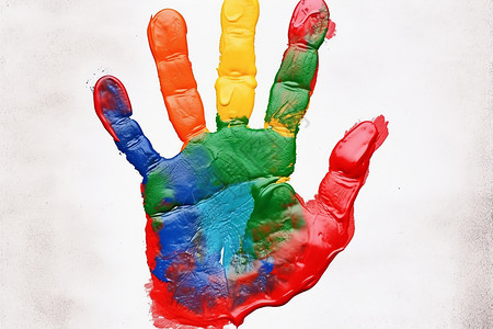 五彩背景与彩印的魅力